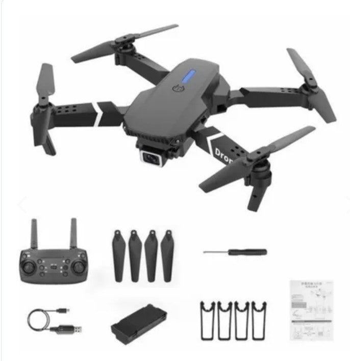 Drone E88 Con Doble Camara Hd